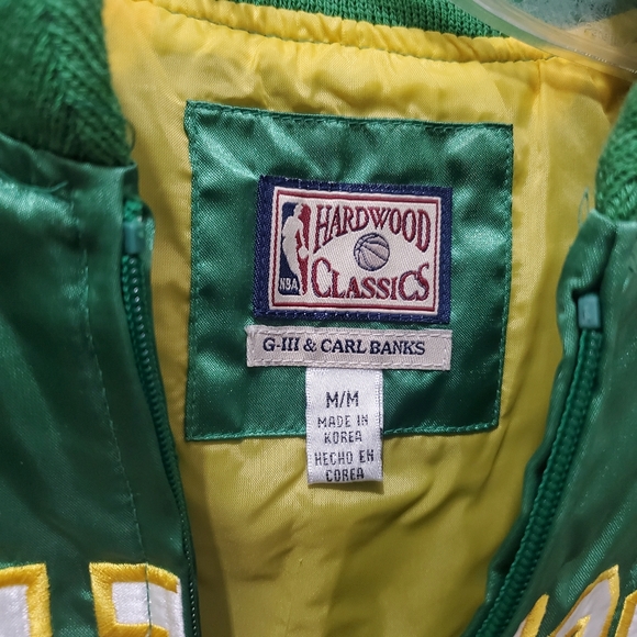 🆕 HARDWOOD CLASSICS - CELTICS BASKETBALL JKT - Picture 2 of 7